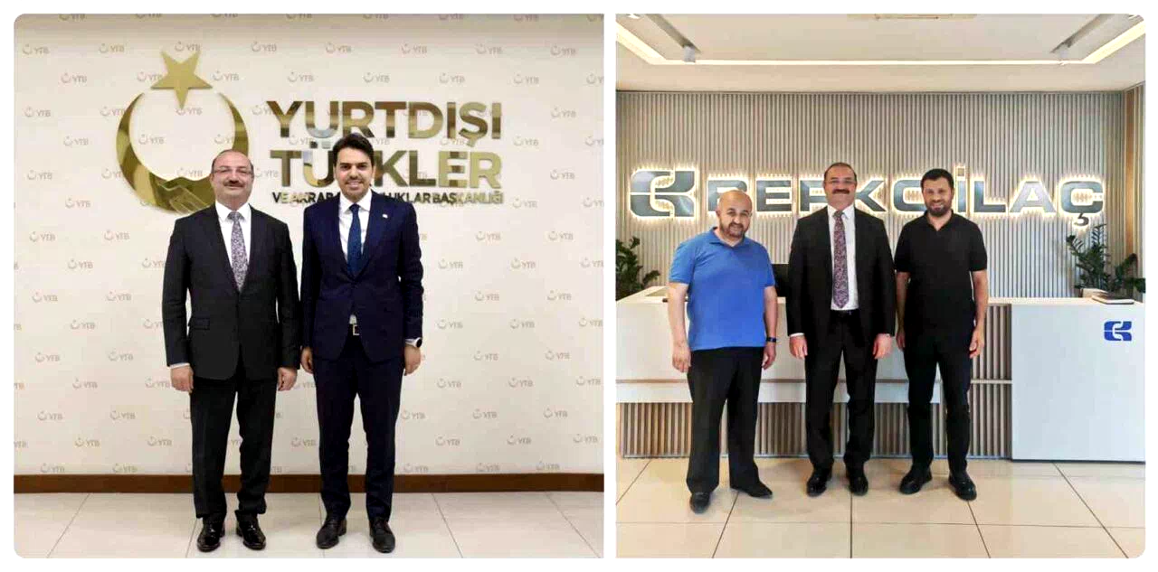 YTB ve BERKO ilaç ziyaretleriyle küresel sorumluluk ve sanayi iş birliği pekiştirildi