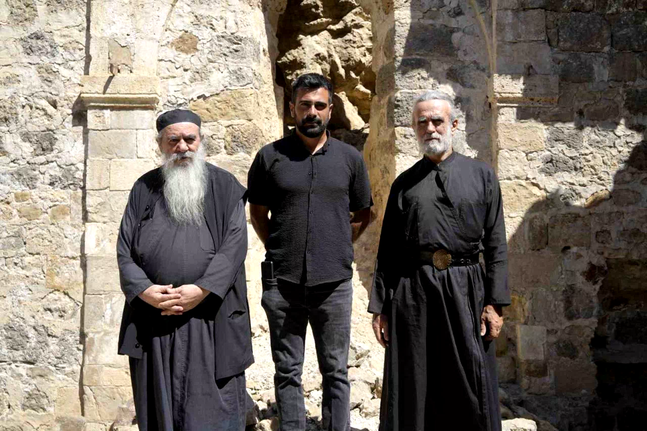 Yunan keşişlerden Gümüşhane’deki Hutura Kilisesi’ne ziyaret