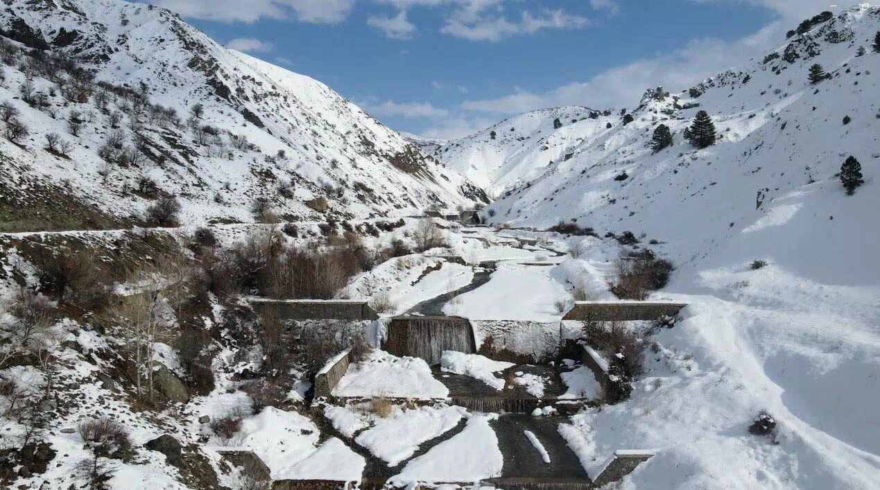 Zemheri bitti, Erzincan’da dereler yeniden akmaya başladı