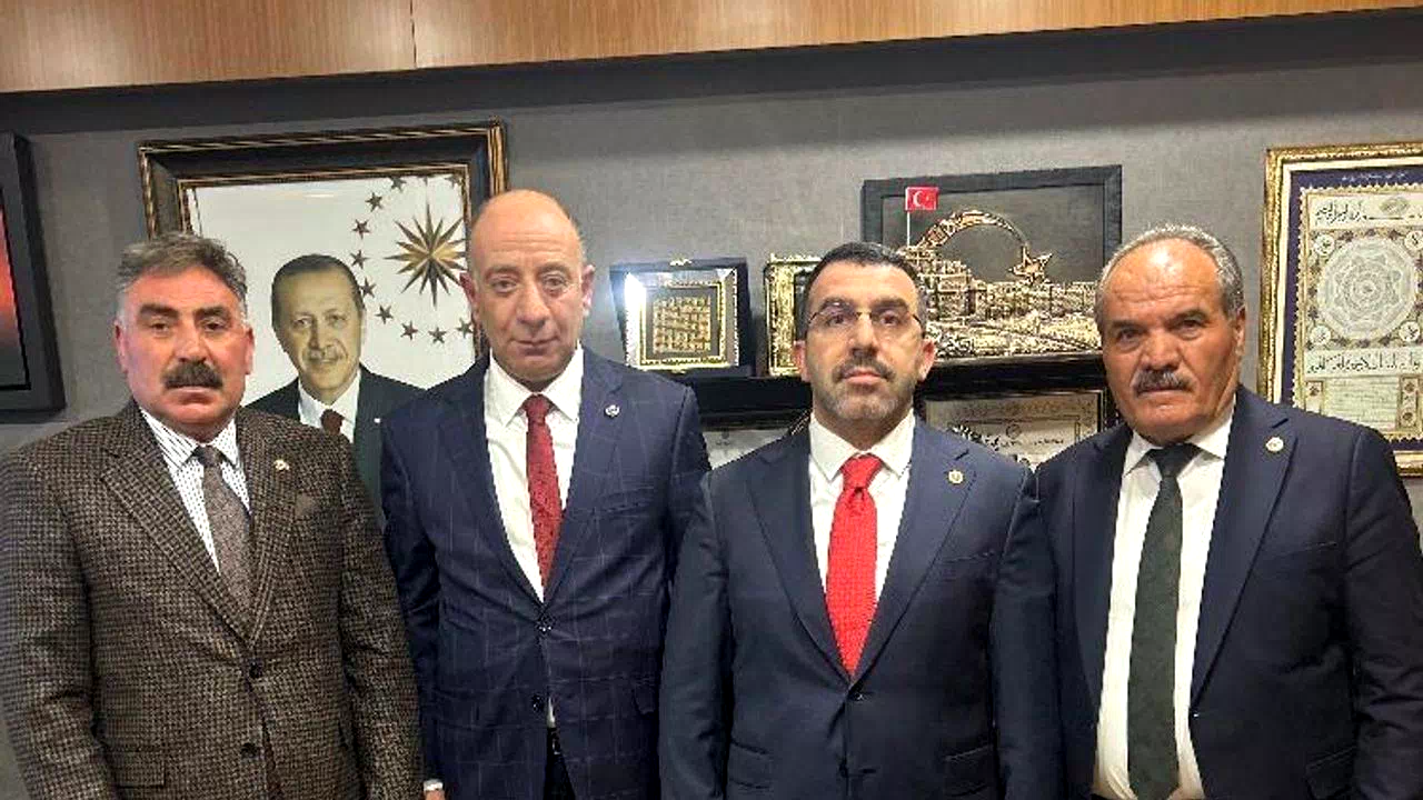 Ziraat Odası Başkanı heyetinden Kars Milletvekili Çalkın'a ziyaret