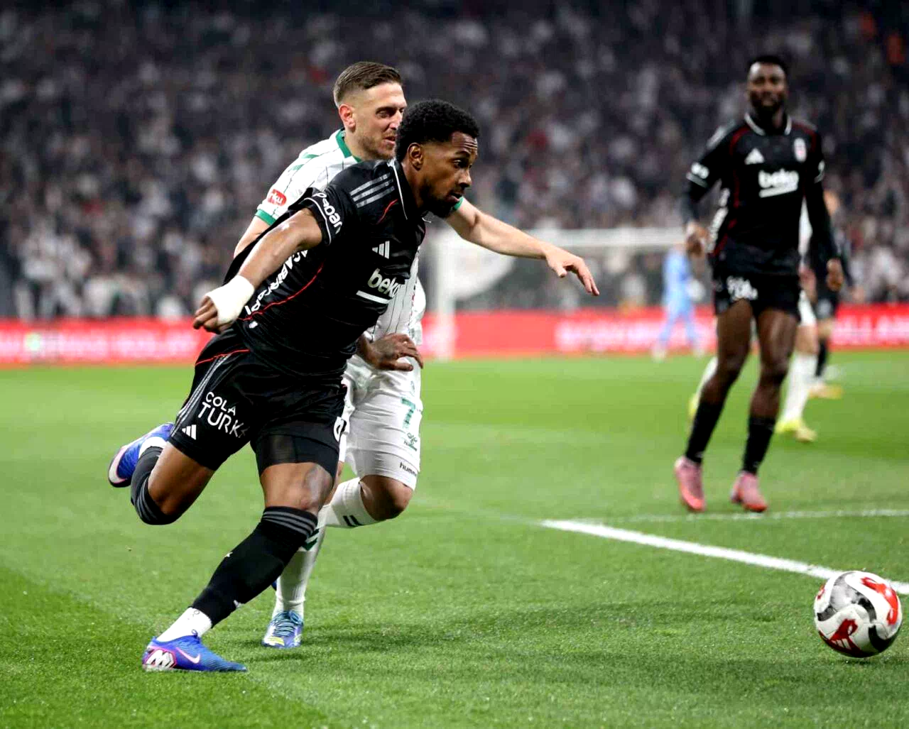 Ziraat Türkiye Kupası: Beşiktaş: 0 – Konyaspor: 0 (İlk yarı)