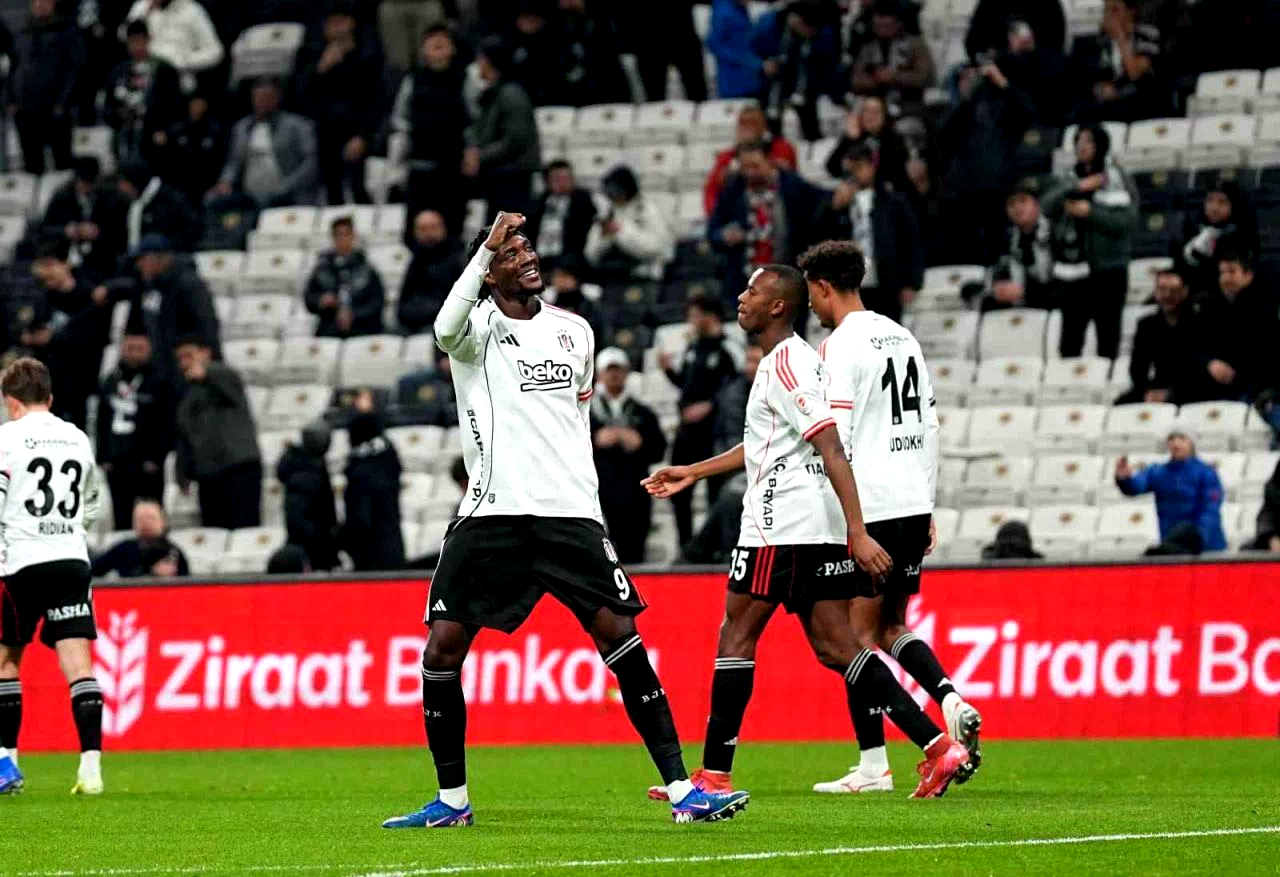 Ziraat Türkiye Kupası: Beşiktaş: 2 – Ankara Keçiörengücü: 0 (İlk yarı)