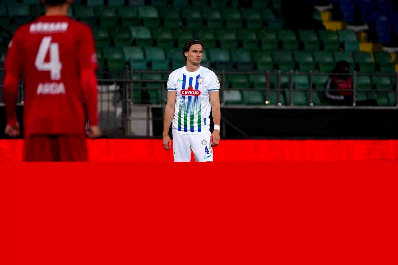 Ziraat Türkiye Kupası: Çaykur Rizespor: 2 – Gaziantep FK: 1 (İlk yarı)