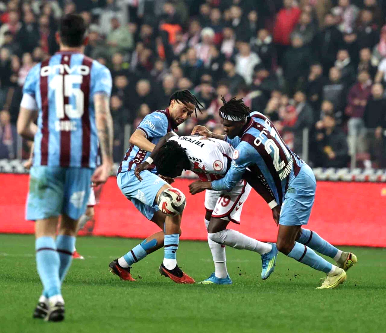 Ziraat Türkiye Kupası: Samsunspor: 0 – Trabzonspor: 0 (Maç sonucu)