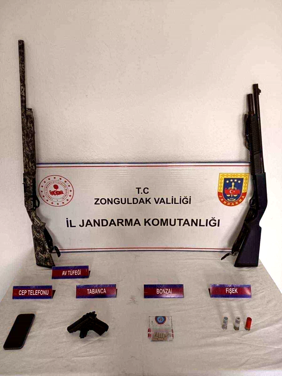 Zonguldak’ta jandarmadan narkotik operasyonu: 14 gözaltı