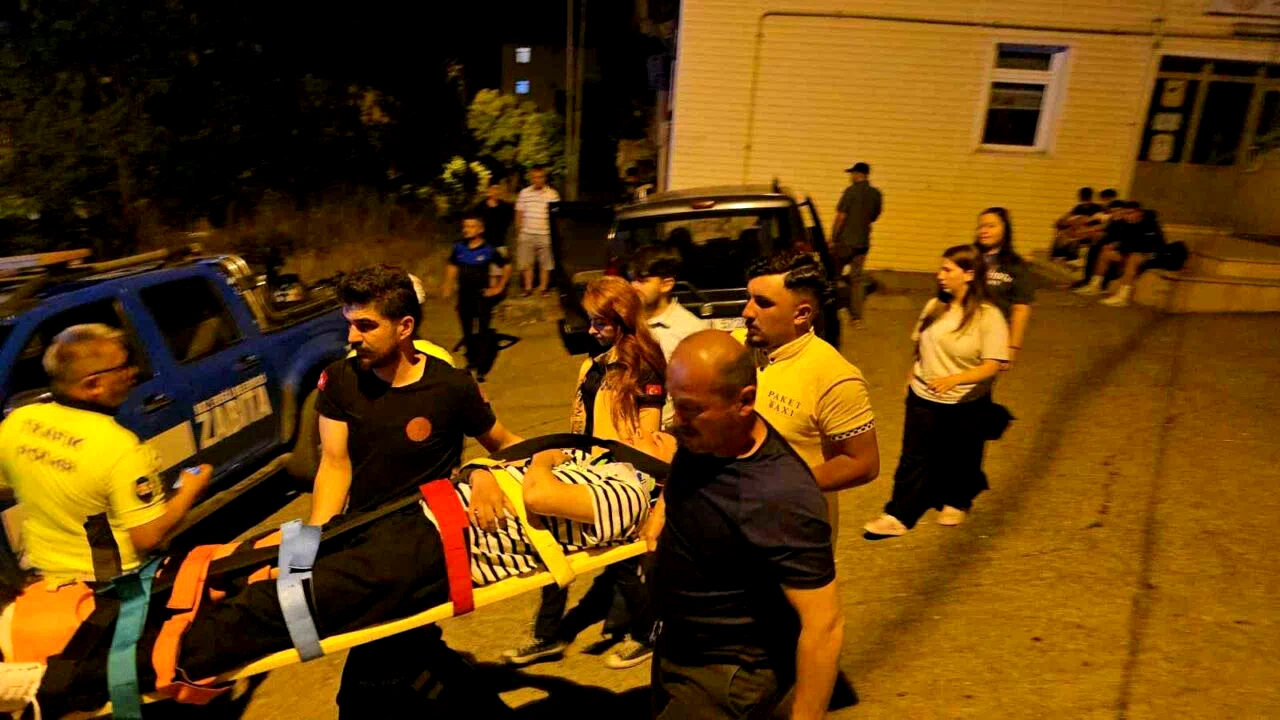 Zonguldak’ta kontrolden çıkan motosiklet devrildi: 1 yaralı