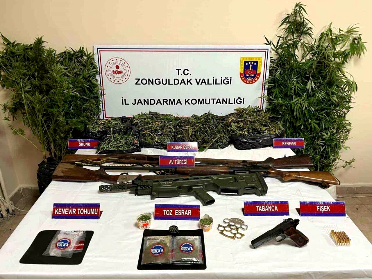 Zonguldak’ta uyuşturucu operasyonu, 1 kişi tutuklandı