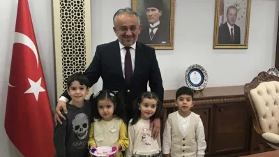 Bayburt Terzi Hacı Mustafa Efendi 4-6 Yaş Kur’an Kursu öğrencileri,