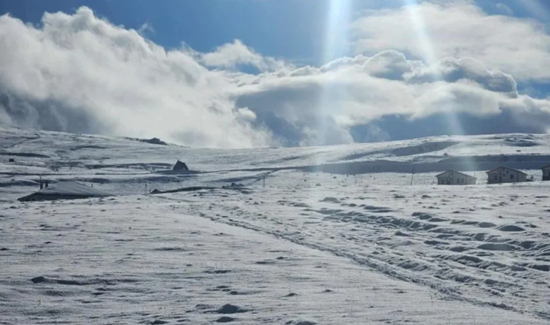 Karakış Bayburt’ta da kendini