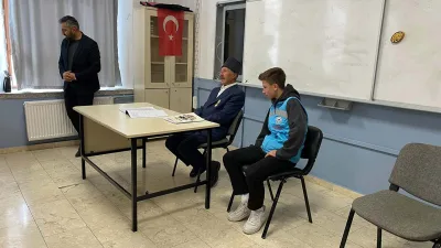 Bayburt’ta düzenlenen “Vatan ve Kahraman Buluşmaları”nda Kıbrıs Gazisi Mirza Kansoy,