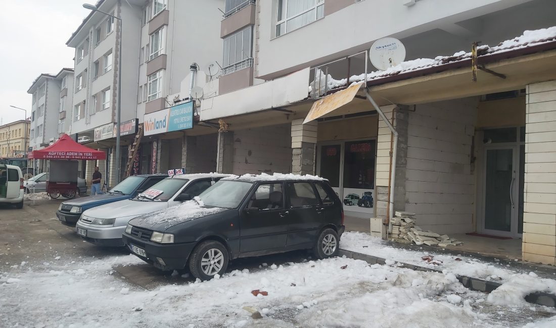 Bayburt'ta hava sıcaklıklarının düşmesiyle