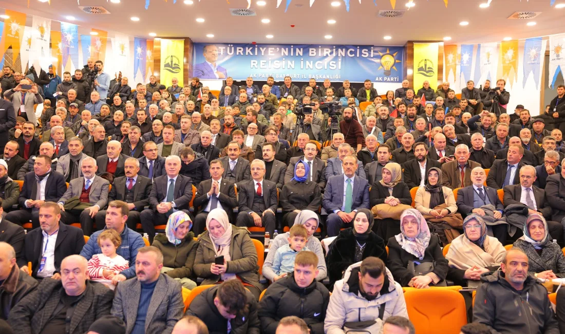 Bayburt AK Parti 8. Olağan İl Kongresi, büyük bir coşku
