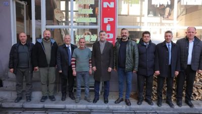 Vali Mustafa Eldivan, tarihi Kasaplar Çarşısı’nda bulunan esnafımızı ziyaret etti.