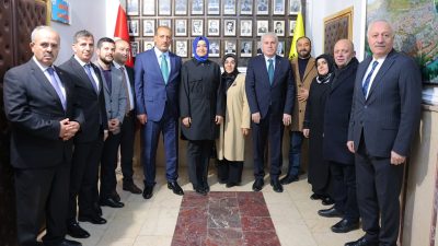 Ak Parti Bayburt 8. Olağan İl Kongresi’ne katılmak üzere Bayburt’a