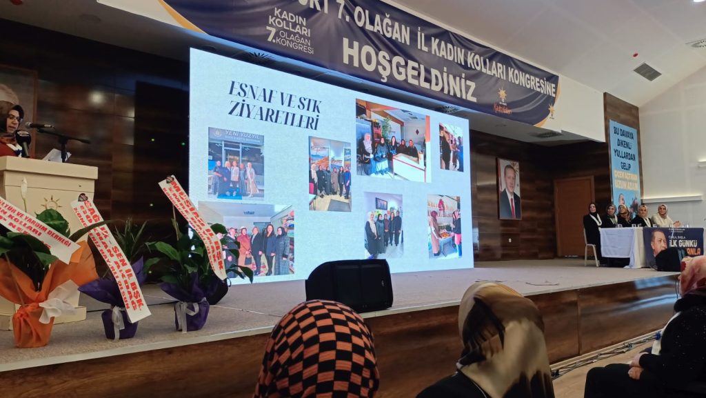 AK Parti 7. Olağan İl Kadın Kolları Kongresi Bayburt'ta gerçekleştirildi