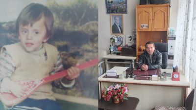 Bayburtlu sanatçı Salih Demir'in oğlu Şahin Demir, küçük yaşlardan itibaren