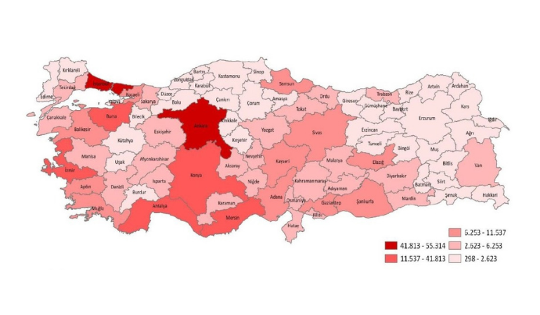 Bölgesel Gelişme Ulusal Strateji Belgesi‘ne göre, Kahramanmaraş merkezli depremler sonrası