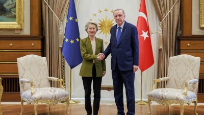 Cumhurbaşkanı Erdoğan, bugün, Ankara'da göstermiş olduğunuz misafirperverlik için teşekkür ederim.