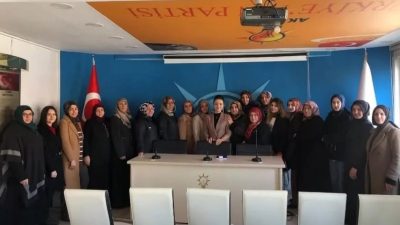 AK Parti Kadın Kolları, 2025 yılının ilk haftalık olağan yönetim