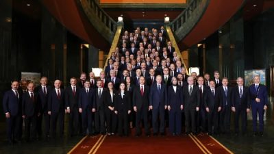 Cumhurbaşkanlığı Külliyesinde  ,Cumhurbaşkanı Recep Tayyip ERDOĞAN, İçişleri Bakanlığı tarafından