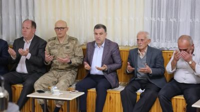  Bayburt Valisi Mustafa Eldivan, bugün Salkımsu Köyü’nde annesi toprağa verilen