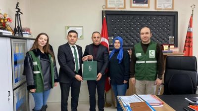 Benim Kulübüm Yeşilay Projesi kapsamında Şehit Nevzat Kaya İlköğretim Okulu