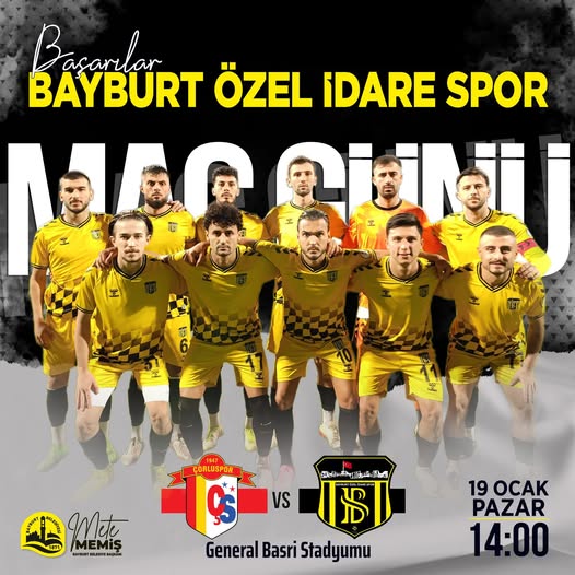 Bayburt Özel İdarespor, Çorluspor 1947 Deplasmanın da