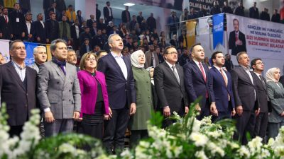 AK Parti Gaziantep İl Gençlik Kolları 7. Olağan Kongresi coşkulu