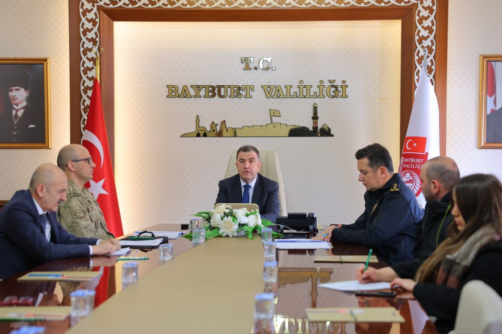 Bayburt'ta Asayiş Ve Güvenlik Bilgilendirme Toplantısı Gerçekleştirildi.