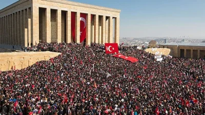Ulu Önder Gazi Mustafa Kemal Atatürk'ün ebedi istirahatgahı Anıtkabir, 2024