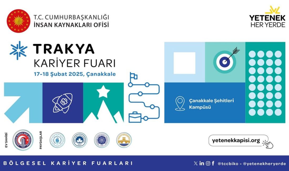 Çanakkale Onsekiz Mart Üniversitesi (ÇOMÜ) ev sahipliğinde, Cumhurbaşkanlığı İnsan Kaynakları