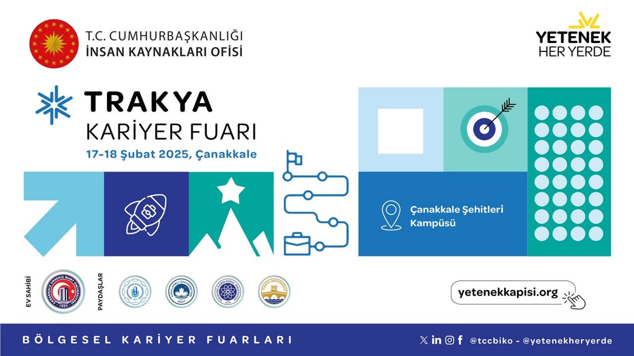 Çanakkale Onsekiz Mart Üniversitesi (ÇOMÜ) ev sahipliğinde, Cumhurbaşkanlığı İnsan Kaynakları