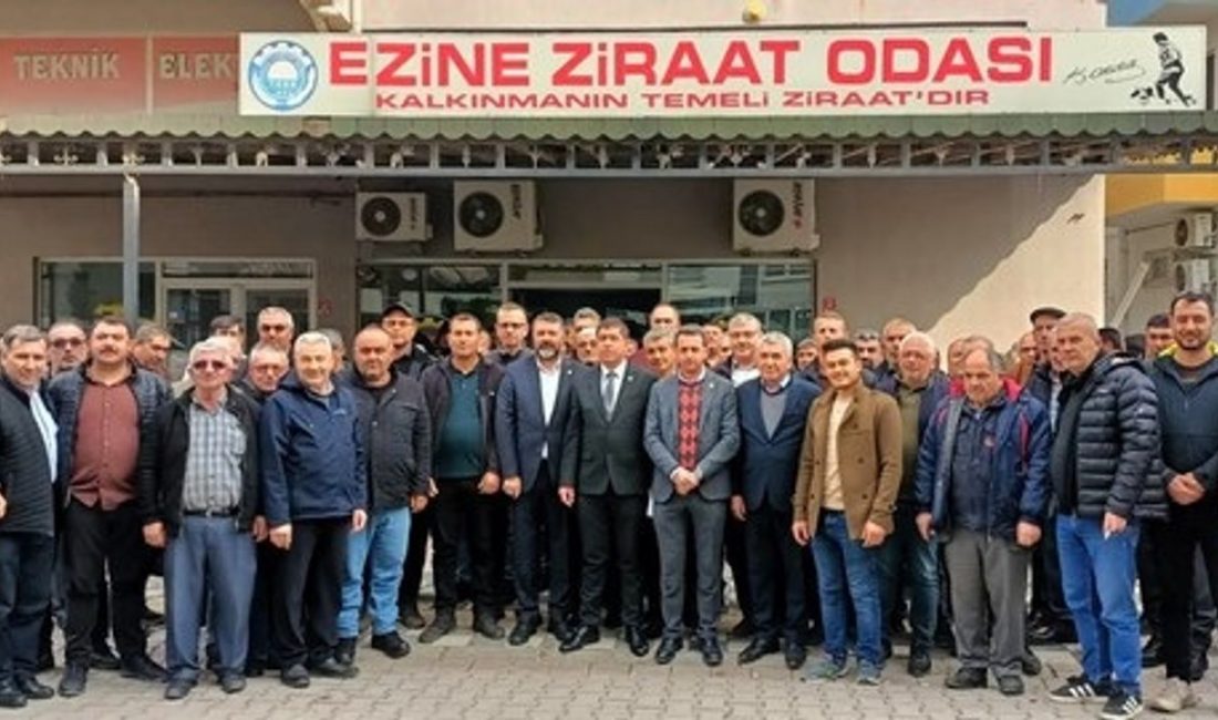 Çanakkale'nin 10 Ziraat Odasından oluşan Çanakkale Ziraat Odaları Yürütme Kurulu