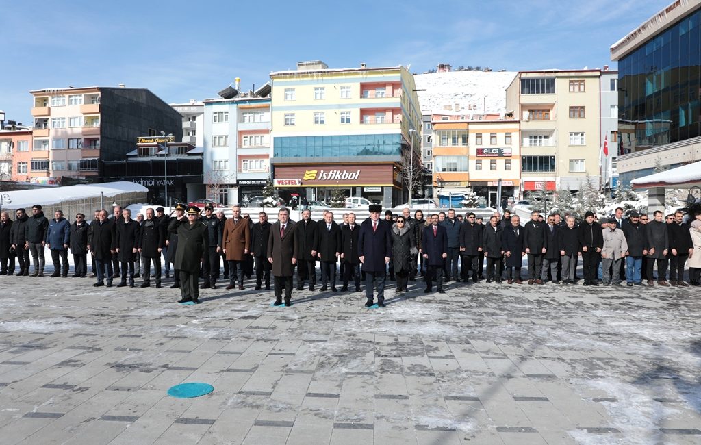 Bayburt'un Düşman İşgalinden Kurtuluşu'nun 107. yıl dönümü dolayısıyla Belediye Başkanı