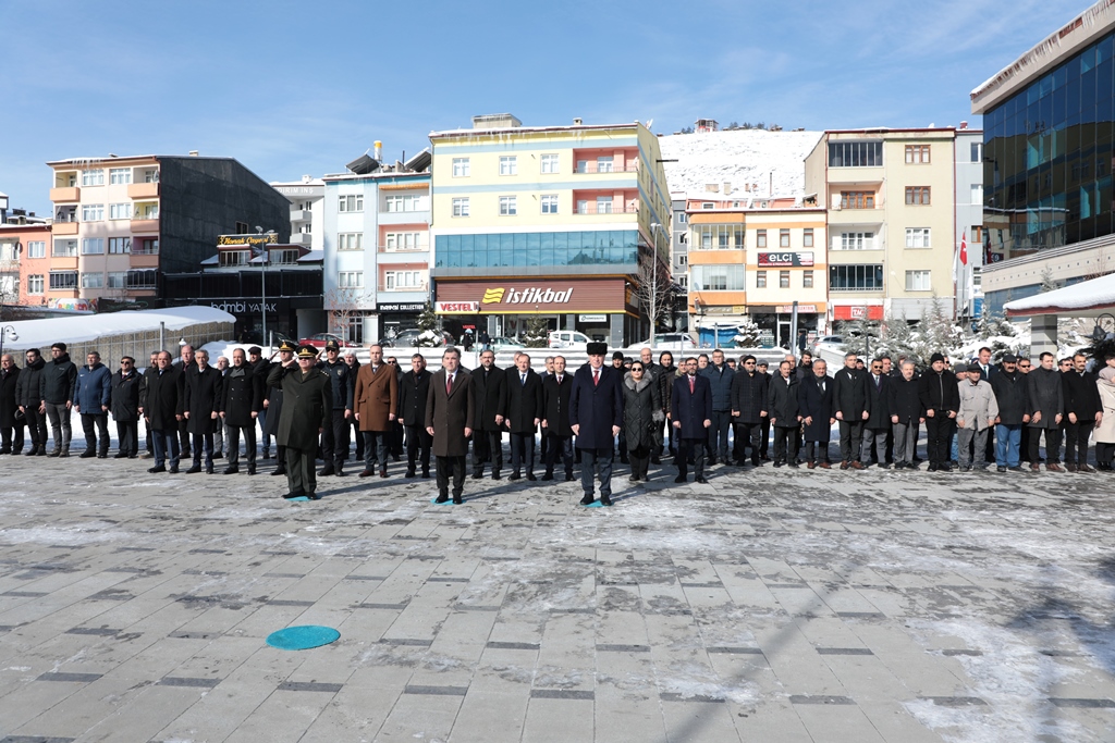 Bayburt'un Düşman İşgalinden Kurtuluşu'nun 107. yıl dönümü dolayısıyla Belediye Başkanı