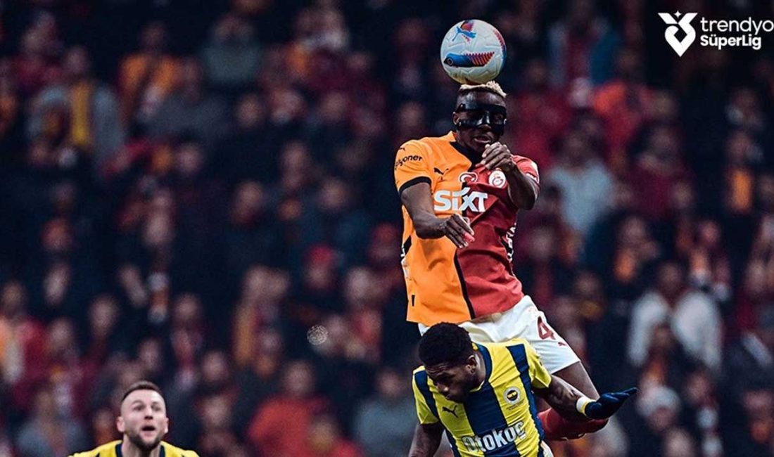 Trendyol Süper Lig’in 25. haftasında zirveyi yakından ilgilendiren dev maçta