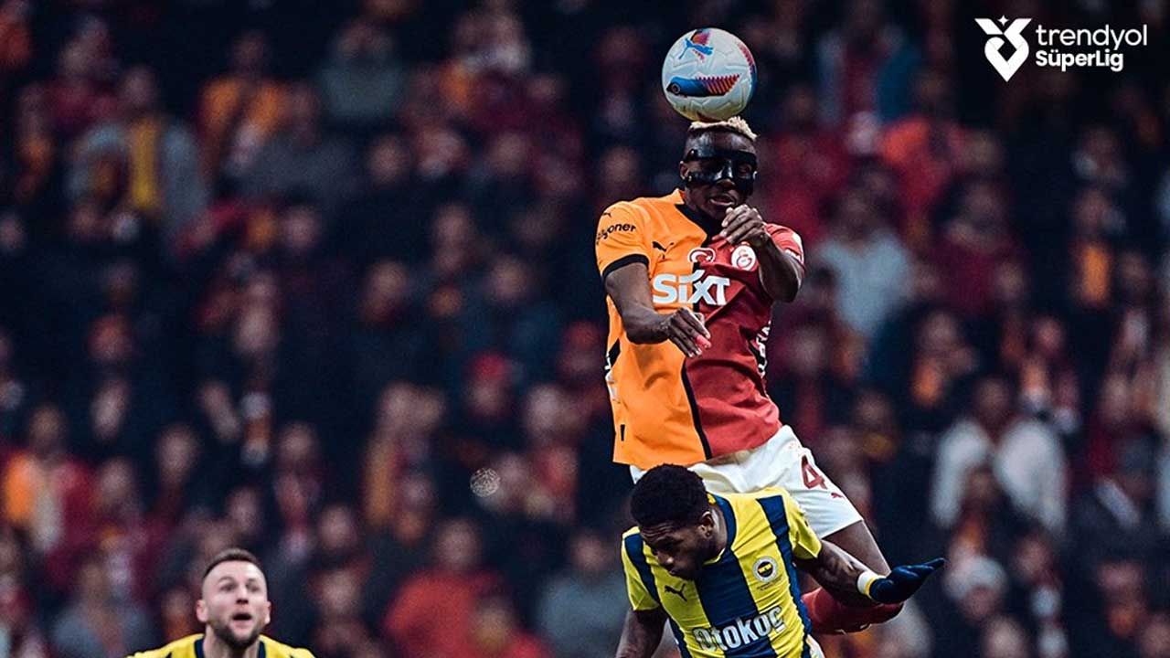 Trendyol Süper Lig’in 25. haftasında zirveyi yakından ilgilendiren dev maçta