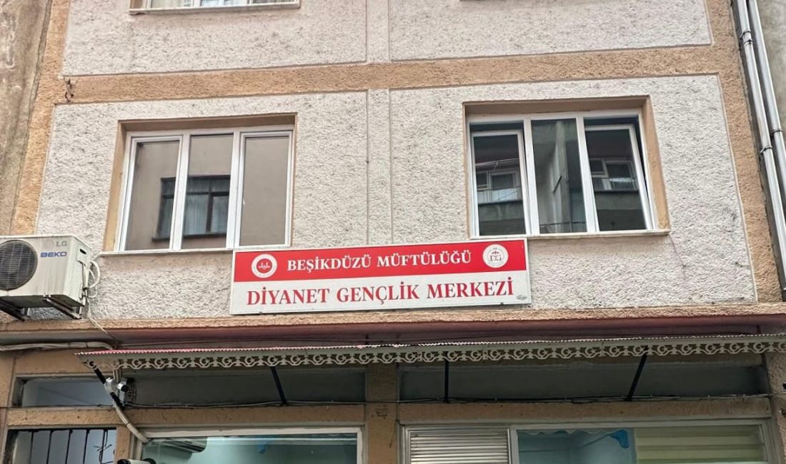 Trabzon'da tek olan Beşikdüzü Müftülüğü Diyanet Gençlik Merkezi, Türkiye'de eşi