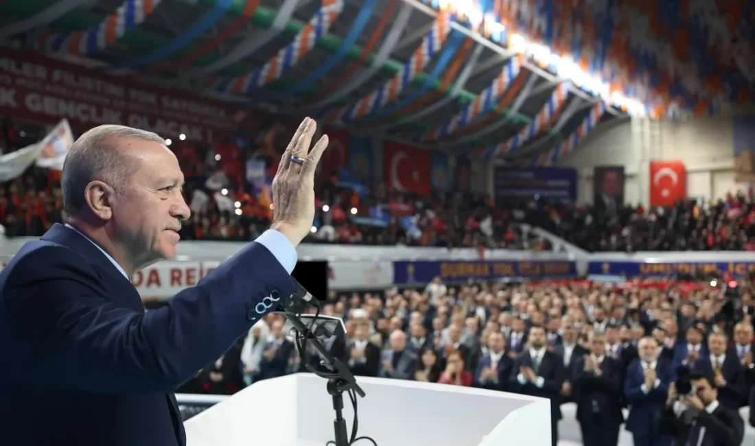 Cumhurbaşkanı Recep Tayyip Erdoğan, "AK Parti’mizin 8’inci Olağan Büyük Kongresi’ni