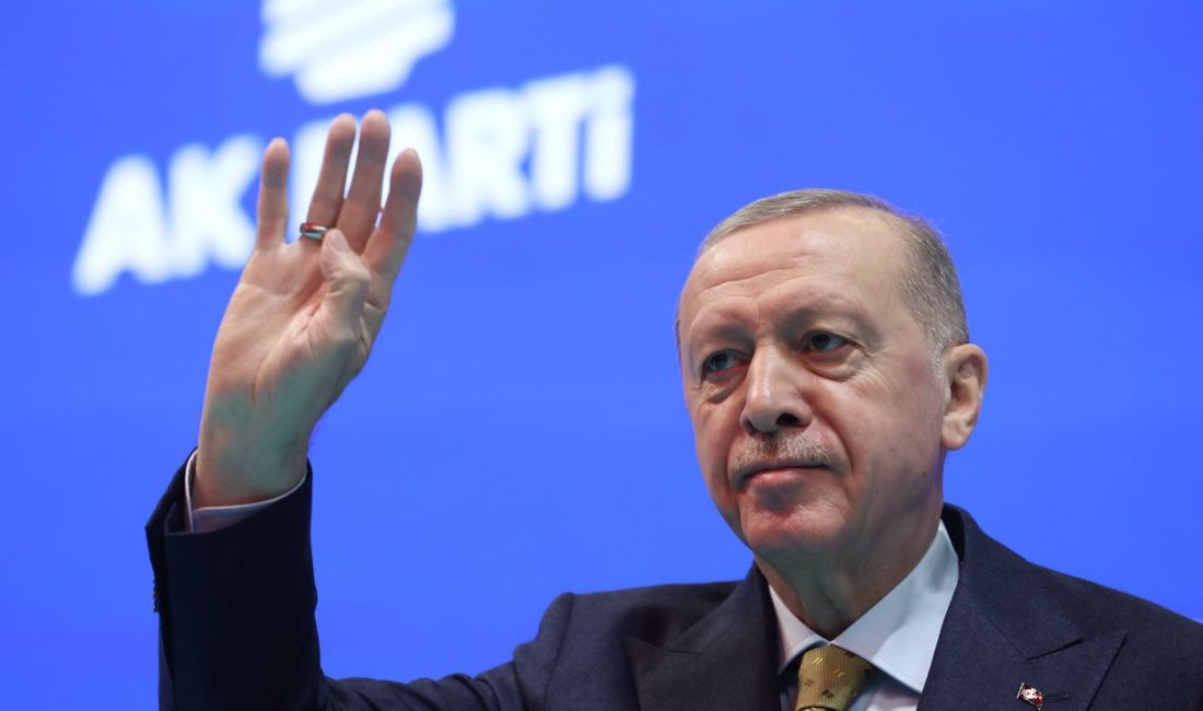 Cumhurbaşkanı ve AK Parti Genel Başkanı Recep Tayyip Erdoğan, partisinin