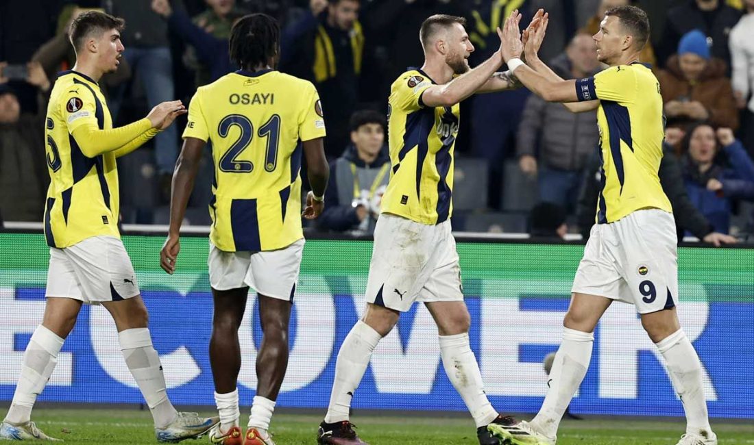 Fenerbahçe, UEFA Avrupa Ligi son 16 play-off turu ilk maçında