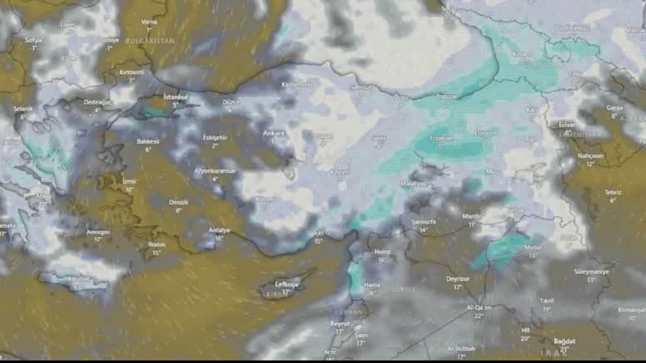 Meteoroloji Genel Müdürlüğü'nden gelen son tahminlere göre, Türkiye yeni haftaya