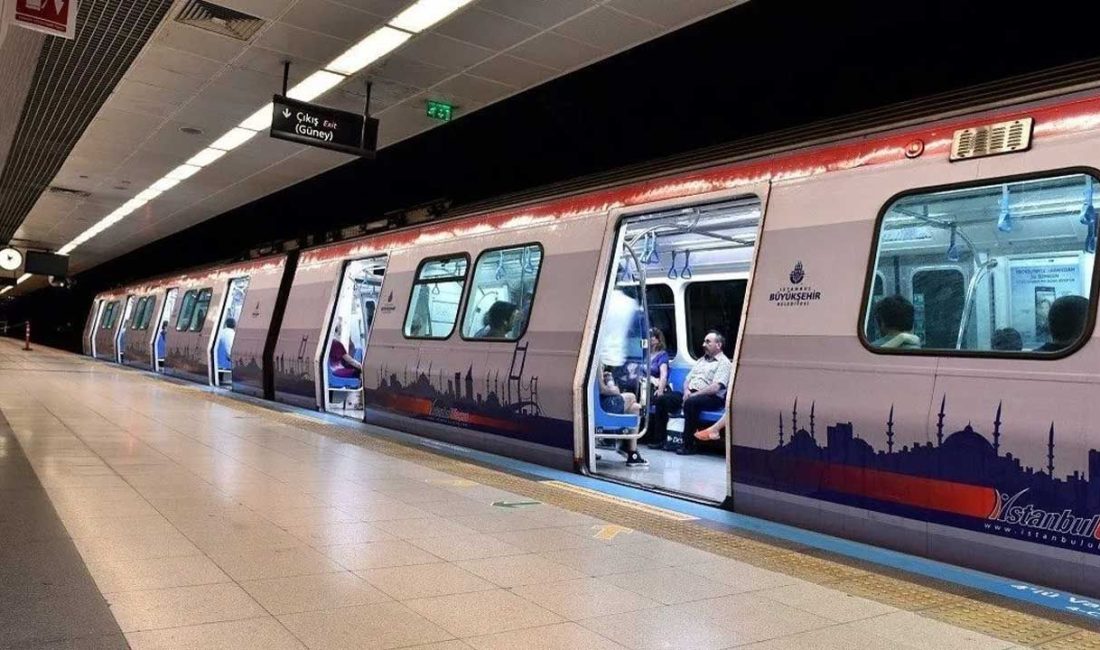 İstanbul’da etkili olan kar yağışı nedeniyle bazı metro, tramvay ve