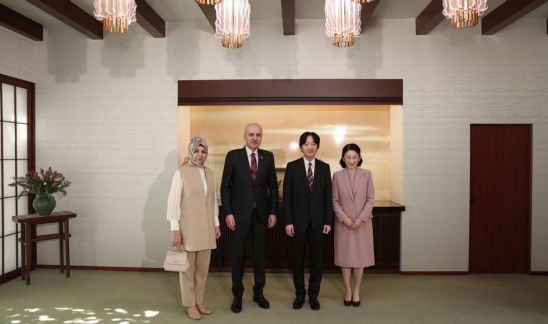 TBMM Başkanı Numan Kurtulmuş, Japonya Veliaht Prensi Akishino ile Akasaka