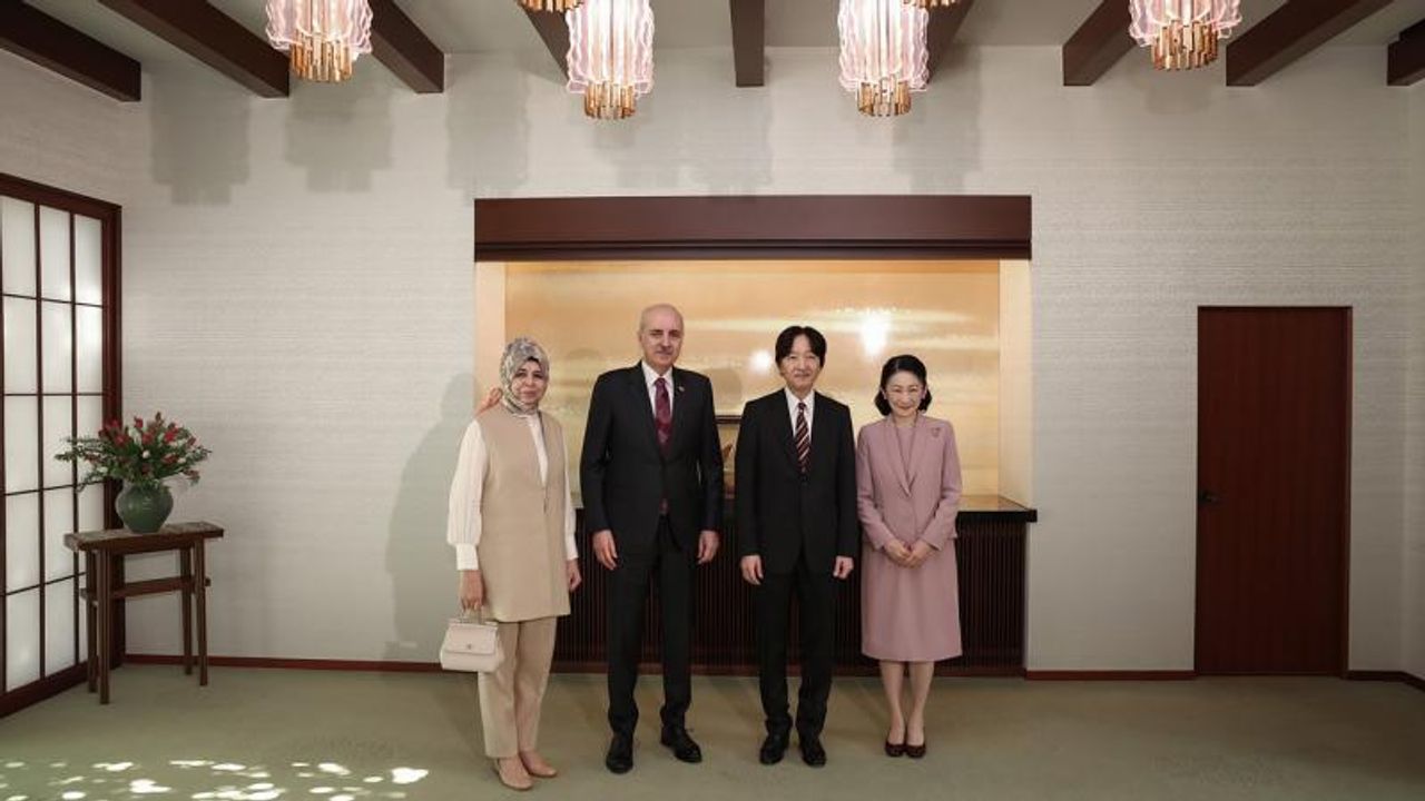 TBMM Başkanı Numan Kurtulmuş, Japonya Veliaht Prensi Akishino ile Akasaka