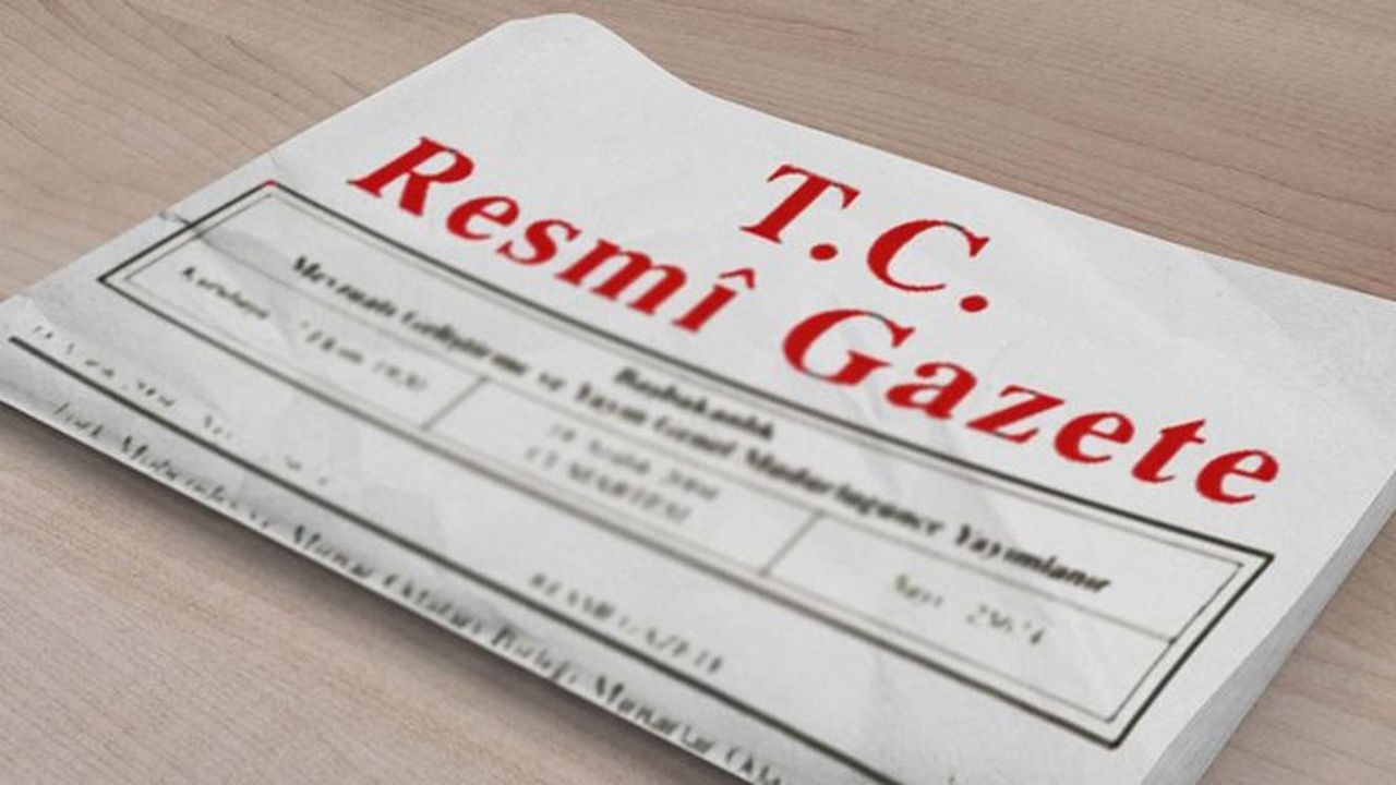 Resmi Gazete’de yayımlanan karara göre, Cumhurbaşkanı Erdoğan’ın imzasıyla Prof. Dr.