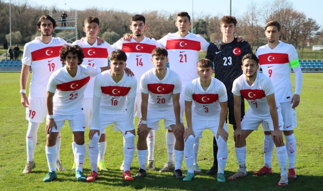 U19 Millî Takımımız, hazırlık maçında Letonya ile 2-2 berabere kaldı.