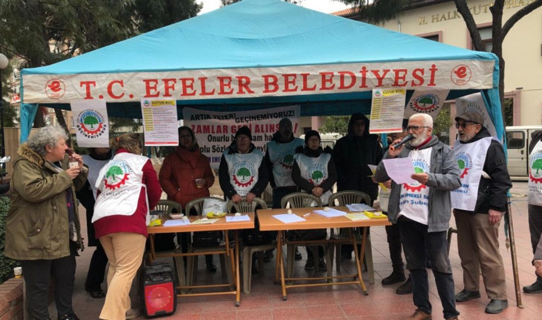 Tüm Emeklilerin Sendikası Aydın Şubesi, hayat pahalılığı ve emekli maaşlarına