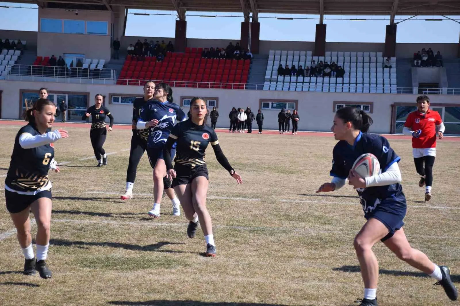 Afyonkarahisar'daki Okul Sporları Gençler Ragbi Grup Müsabakaları, Kocatepe Spor Kompleksi'nde