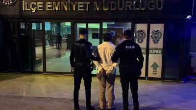 Kocaeli'de aranan 17 yıl 8 ay hapis cezası bulunan M.T.,